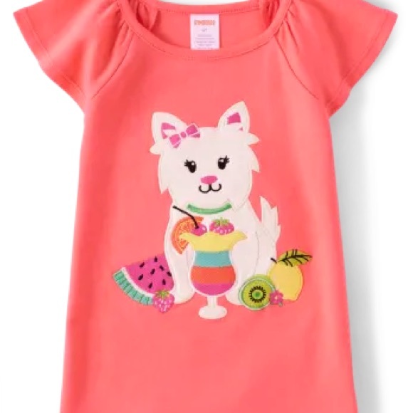 BUNDLE Set of 3 - Gymboree Girls' Embroidered Cotton Shirts - Size 6 - NWT - Picture 4 of 11